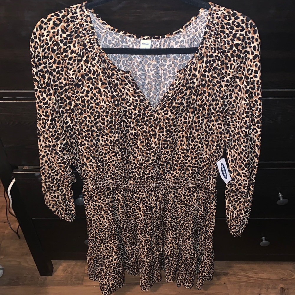 Old navy leopard dress